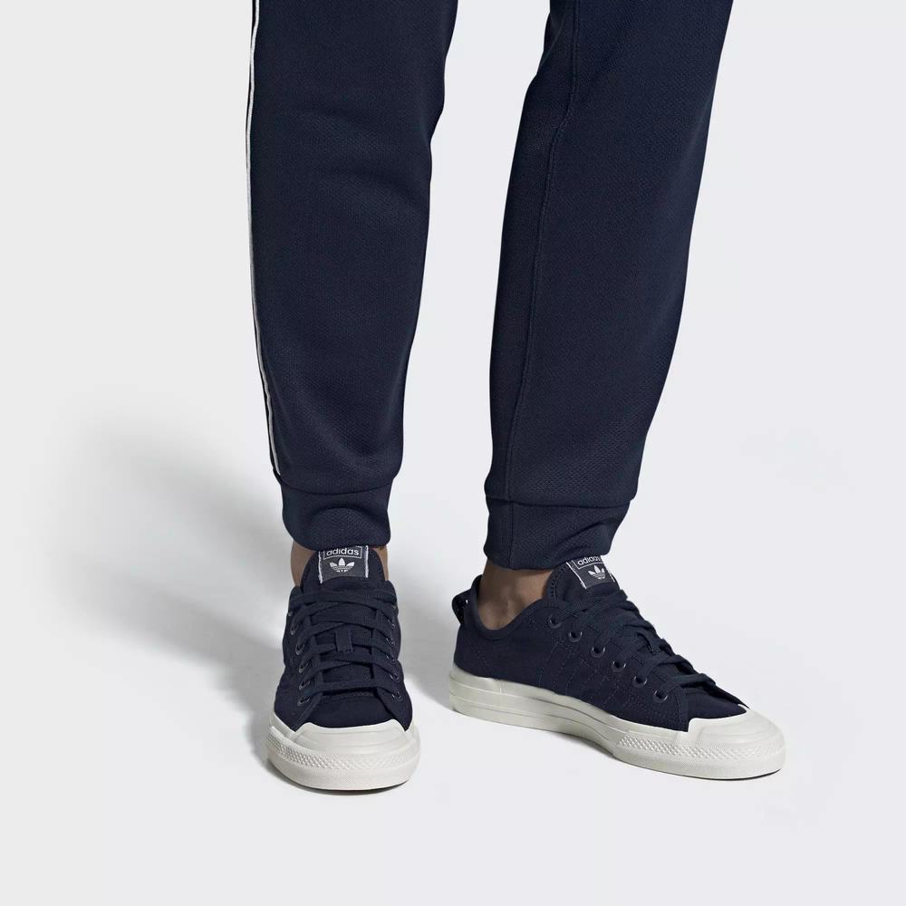 Adidas Nizza RF Tenis Azules Para Hombre (MX-15136)